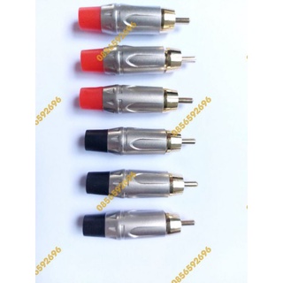Đầu jack cắm bông sen av, bộ 10 chiếc