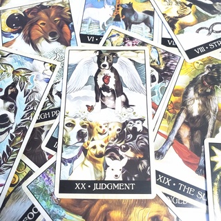 Bộ bài Wise Dog Tarot Nifoki Size Thường B3