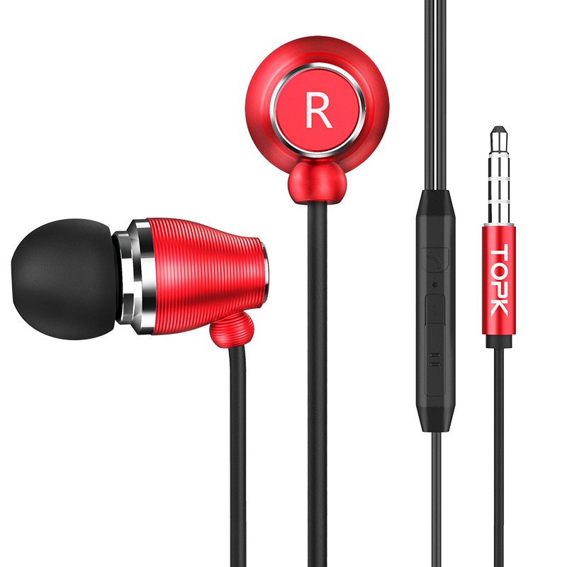 Tai nghe nhét tai F07 TOPK 3.5mm Bảo Hành 1 Đổi 1 Trong 12 Tháng