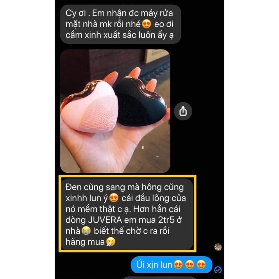 Máy Rửa Mặt 💝FREESHIP💝 Máy Massage Laco Sạch Sâu Bụi Bẩn Mụn Cám Mụn Đầu Đen- Laco Luxury Nhịp Rung 12000 4 Tác Dụng | BigBuy360 - bigbuy360.vn