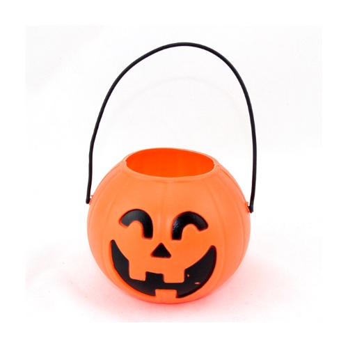 Giỏ Đựng Kẹo Mini Trang Trí Tiệc, Lễ Hội Hóa Trang Halloween Hình Đầu Lâu/Hũ Phù Thủy/Bí Ngô