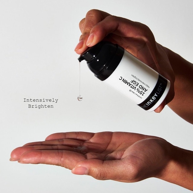 Serum trắng da 15% VITAMIN C + EFG The Inkey List 30ml