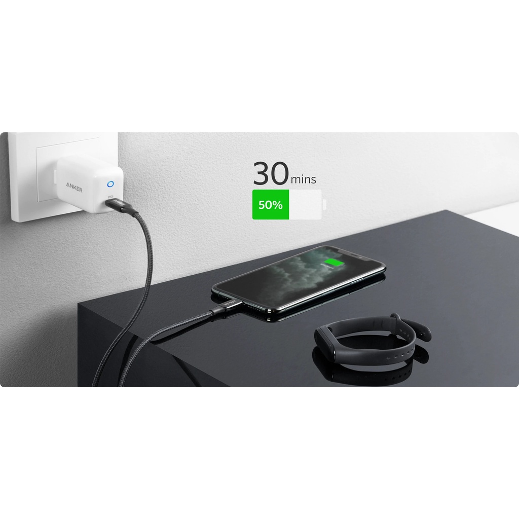 Cáp Dù Anker PowerLine+ 3 C To L A8842 A8843 - Bảo Hành 18 Tháng