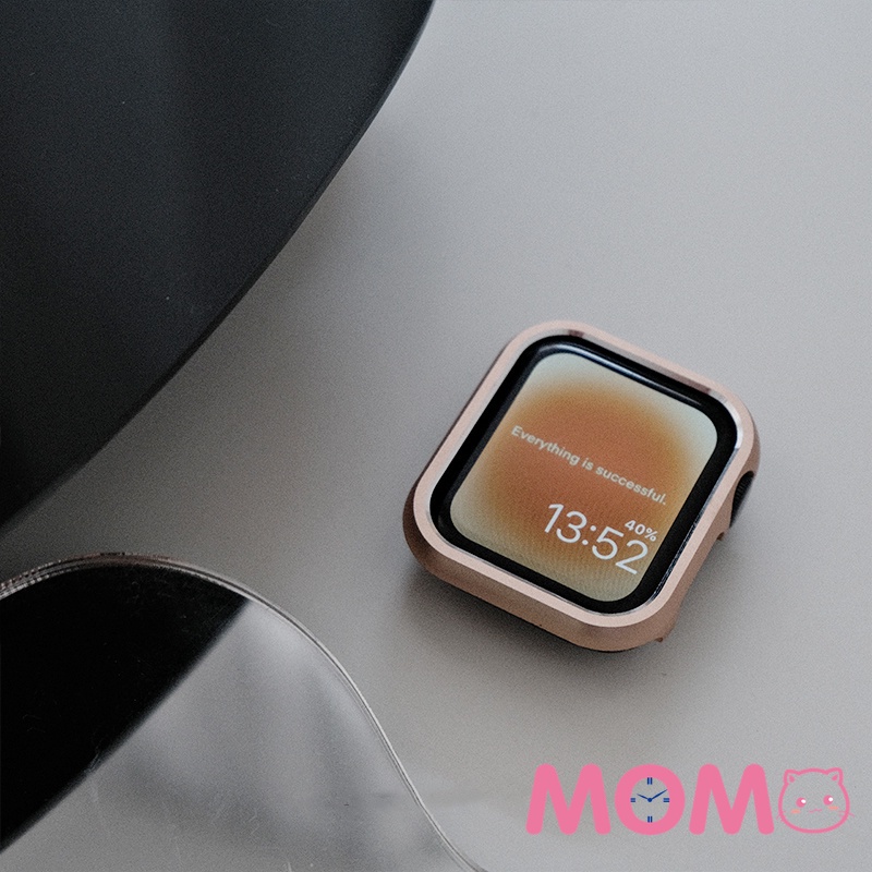 Ốp khung kim loại bảo vệ đồng hồ apple watch 7 SE 6 5 4 3 2 1 41mm 45mm 42mm 38mm 40mm 44mm