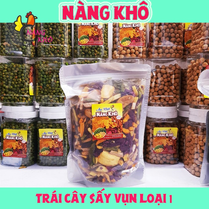 Trái Cây Sấy ( 500gr Thập Cẩm Sấy hàng vụn loại ngon đủ 10 vị ) | BigBuy360 - bigbuy360.vn