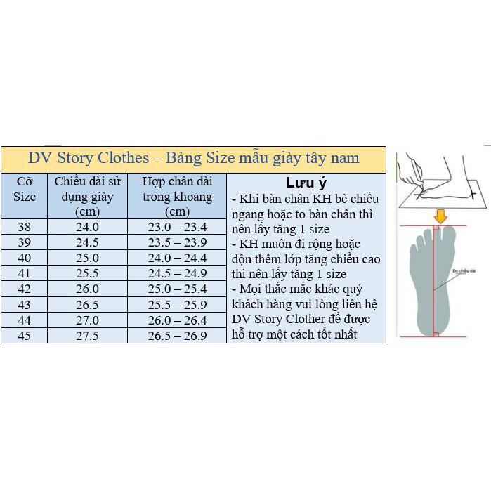 Giày Tây Nam Giày Công Sở Da Mềm - Mã DV01