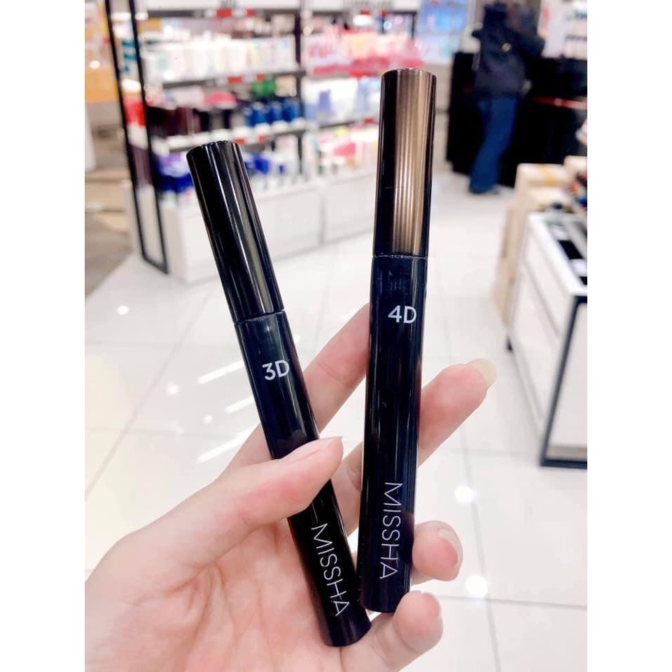 (HÀNG AUTH) Mascara 4D missha THE STYLE 4D SIÊU CONG