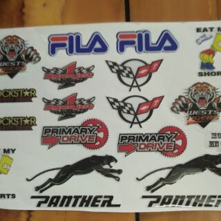 Bộ tem nổi Panther