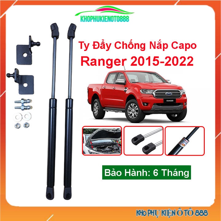 Ty capo Ranger 2015-2016-2017-2018-2019-2020-2021-2022 hỗ trợ mở nắp ca pô tự động dễ dàng