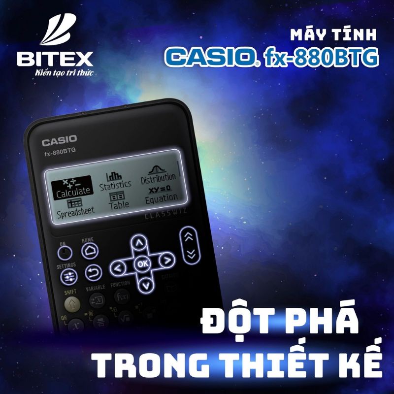 MÁY TÍNH CASIO FX-880 BTGCasio fx-880BTG !