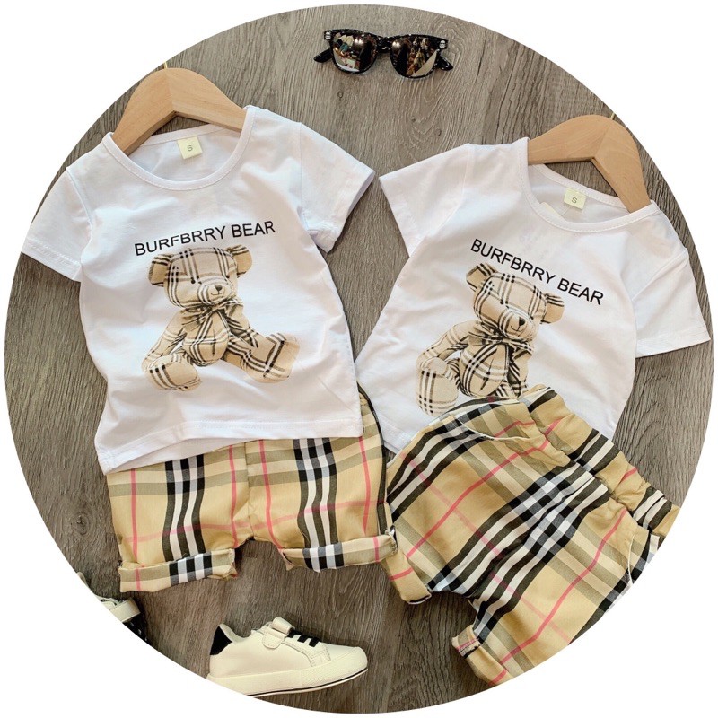 Bộ gấu bur bear cho bé