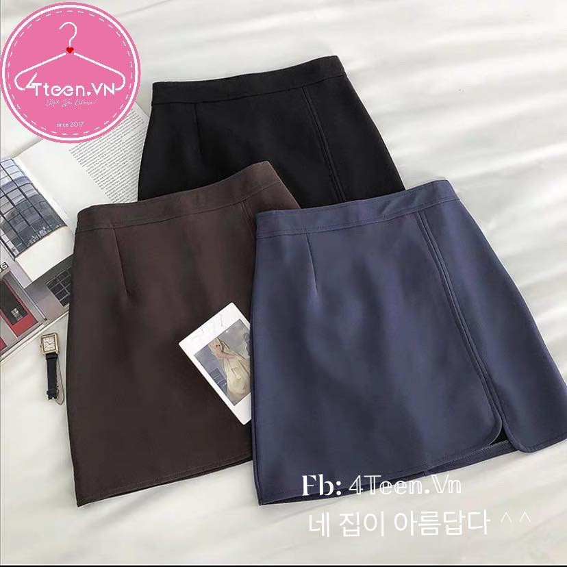 Chân váy chữ a ngắn xẻ bên có quần trong_216 | BigBuy360 - bigbuy360.vn