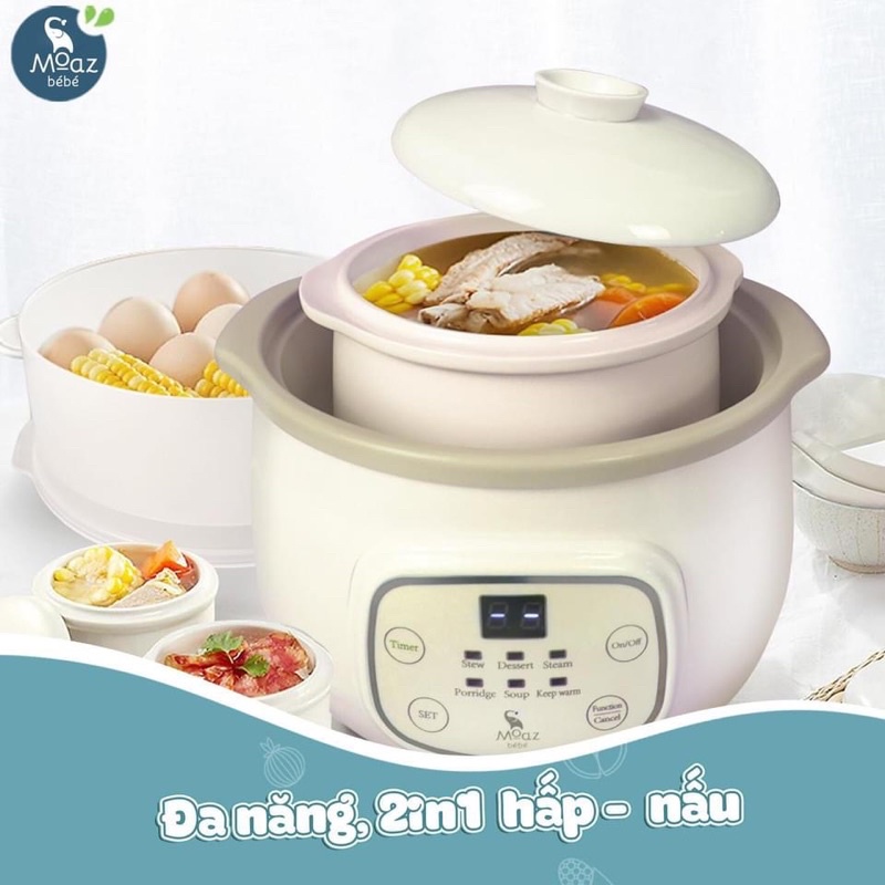 Nồi nấu chậm Moaz Bébé MB030