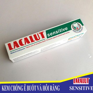 Kem chống ê buốt và hôi răng LACALUT SENSITIVE