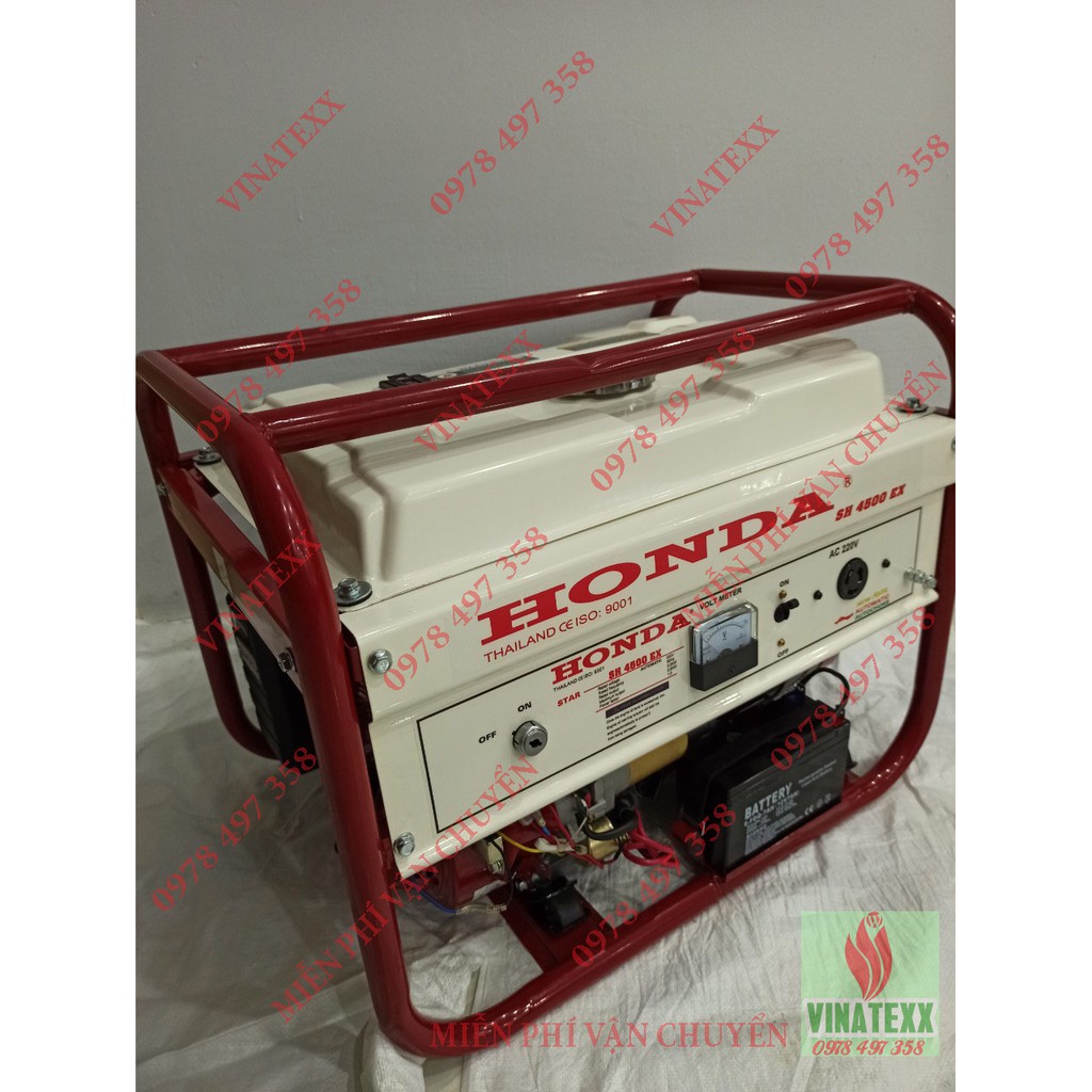 Máy nổ Honda Sh4500Ex, nơi bán máy phát điện rẻ và chất lượng nhất