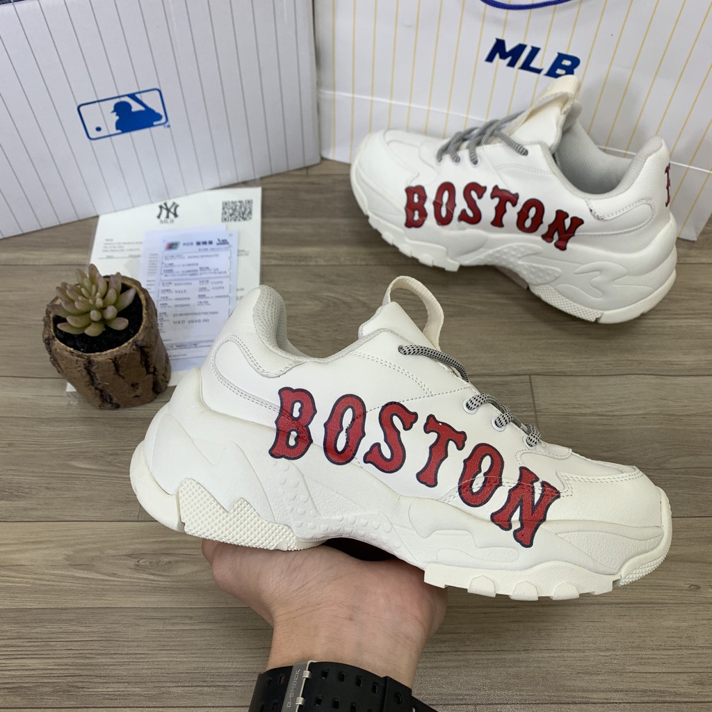 [ẢnhThật] Giày thể thao Boston chữ đỏ