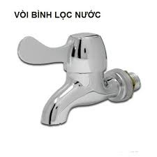 Vòi bình lọc nước, bình đá thau mạ crom