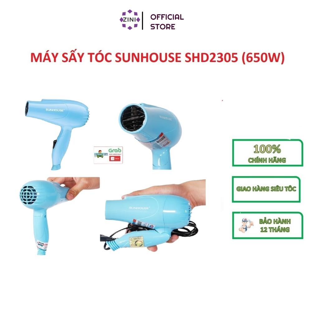Máy Sấy Tóc Mini Sunhouse Giá Rẻ, Công Suất Lớn 650 W, Bảo Hành 12 Tháng Zini Store