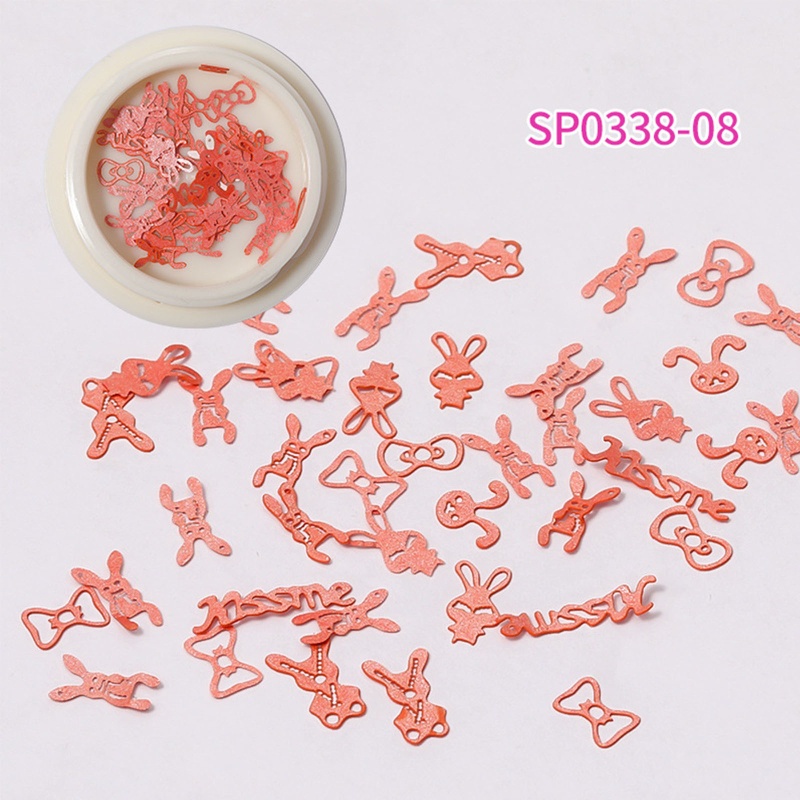 Sa Hạt Gỗ Đính Trang Trí Móng Tay 3D DIY