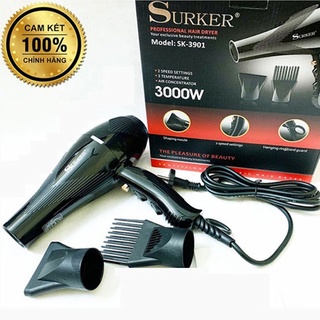 [Chính hãng] Máy sấy tóc Surker - 2 tốc độ gió Công suất lớn 3000w
