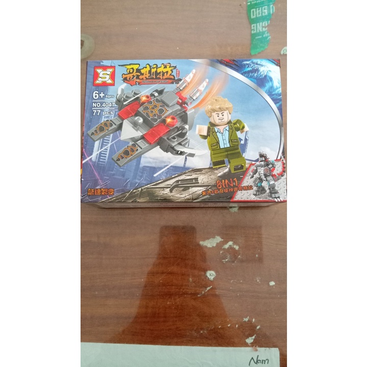 Đồ chơi kiểu lắp ráp nhân vật với 8 mẫu lựa chọn