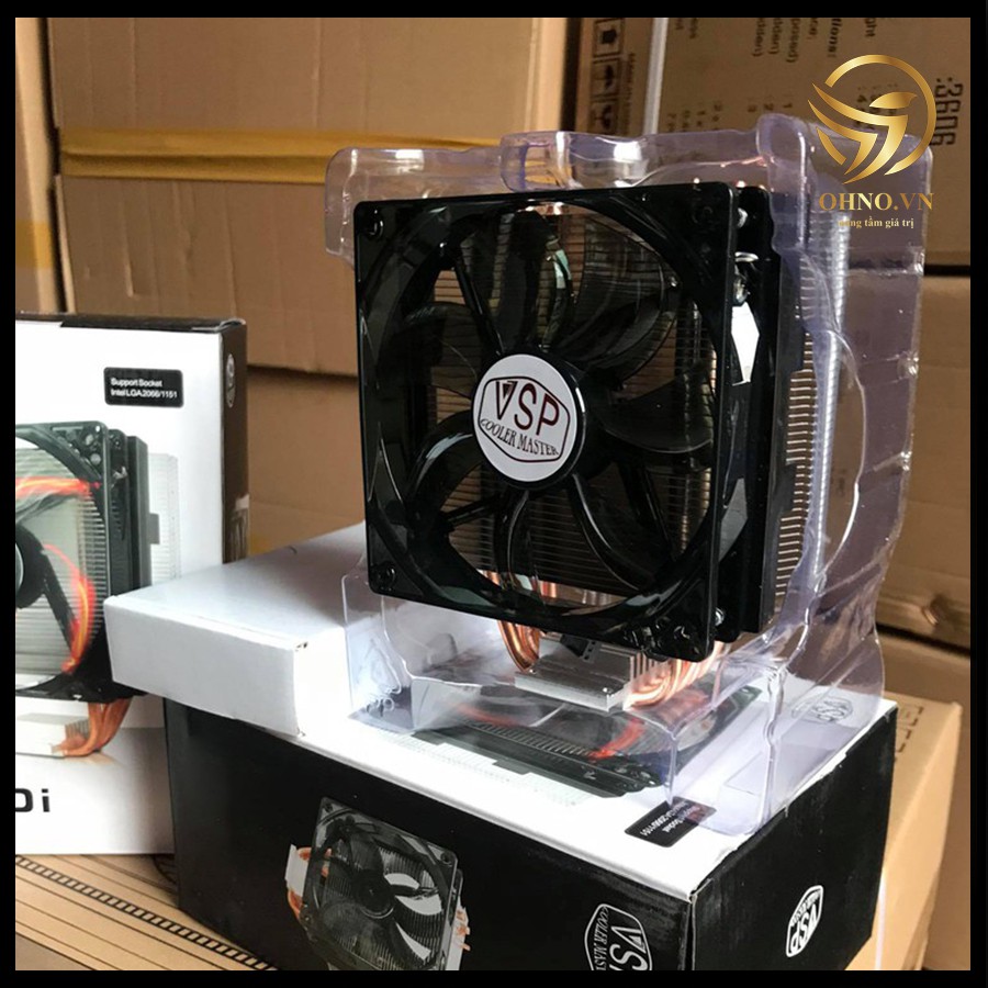 Quạt Tản Nhiệt Làm Mát CPU Máy Tính VSP COOLER MASTER T400i Fan CPU Tản Nhiệt Khí Gắn LED Đa Năng - OHNO VIỆT NAM