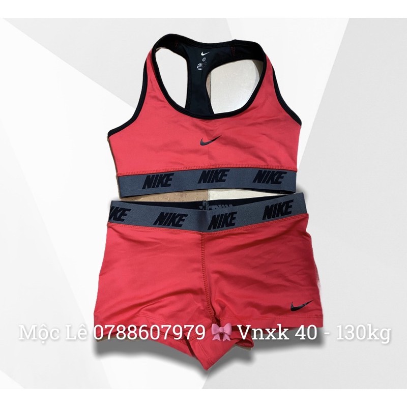 (40-65kg) Đồ bộ tập gym, yoga, aerobic, bơi lội, chạy bộ, đạp xe thể thao vnxk workout set xuất xịn