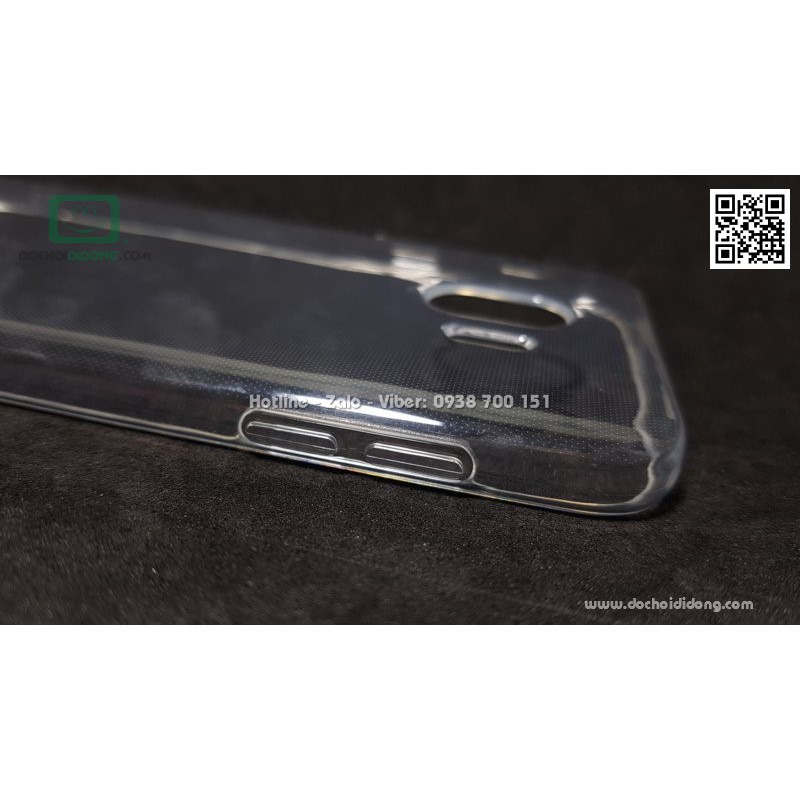 Ốp lưng Samsung J4 Dada dẻo trong siêu mỏng