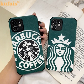 Ốp điện thoại dẻo mẫu Starbucks sang trọng chống rơi cho IPHONE 12 Pro MAX 7 8 Plus X XR XS 11 Pro MAX se2020
