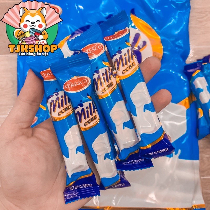 KẸO BÒ SỮA KẸO SỮA CUBE MILK