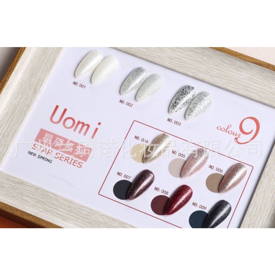 Set sơn gel nhật 9 màu ( 7 mẫu )