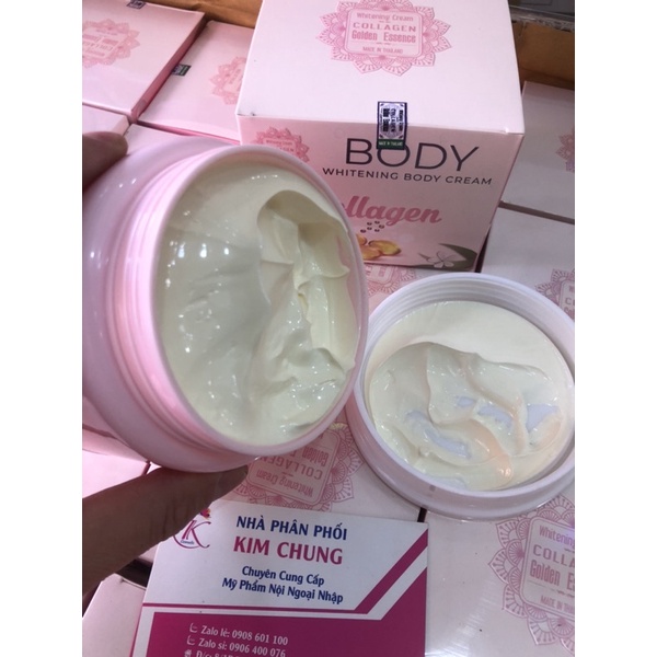 [Tặng tắm trắng Thái] Kem dưỡng trắng da toàn thân Body Colagen Thái 150g