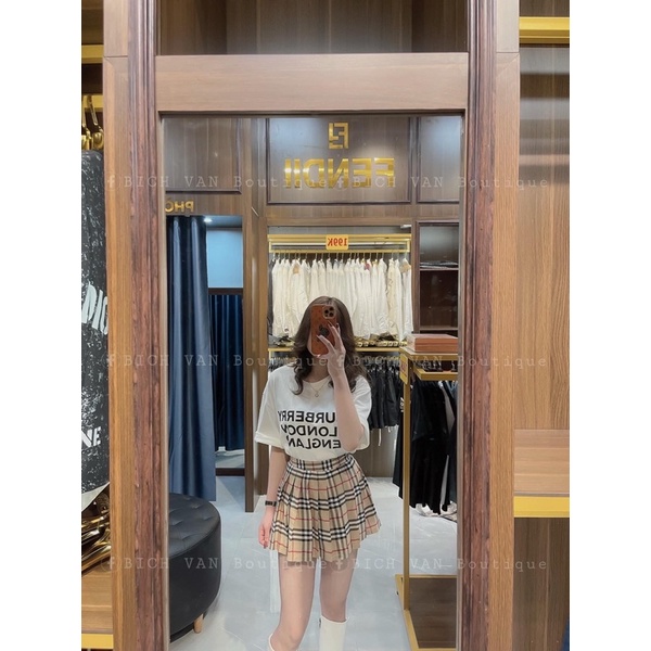 Chân váy tenis kẻ b.b.r bigsize