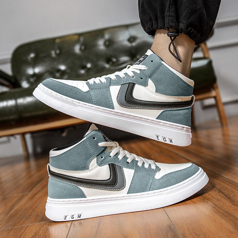 Giày Nam [FREESHIP EXTRA] Giày Sneaker Nam phong cách thể thao cao cổ siêu đẹp mã JD size 39-44 | BigBuy360 - bigbuy360.vn