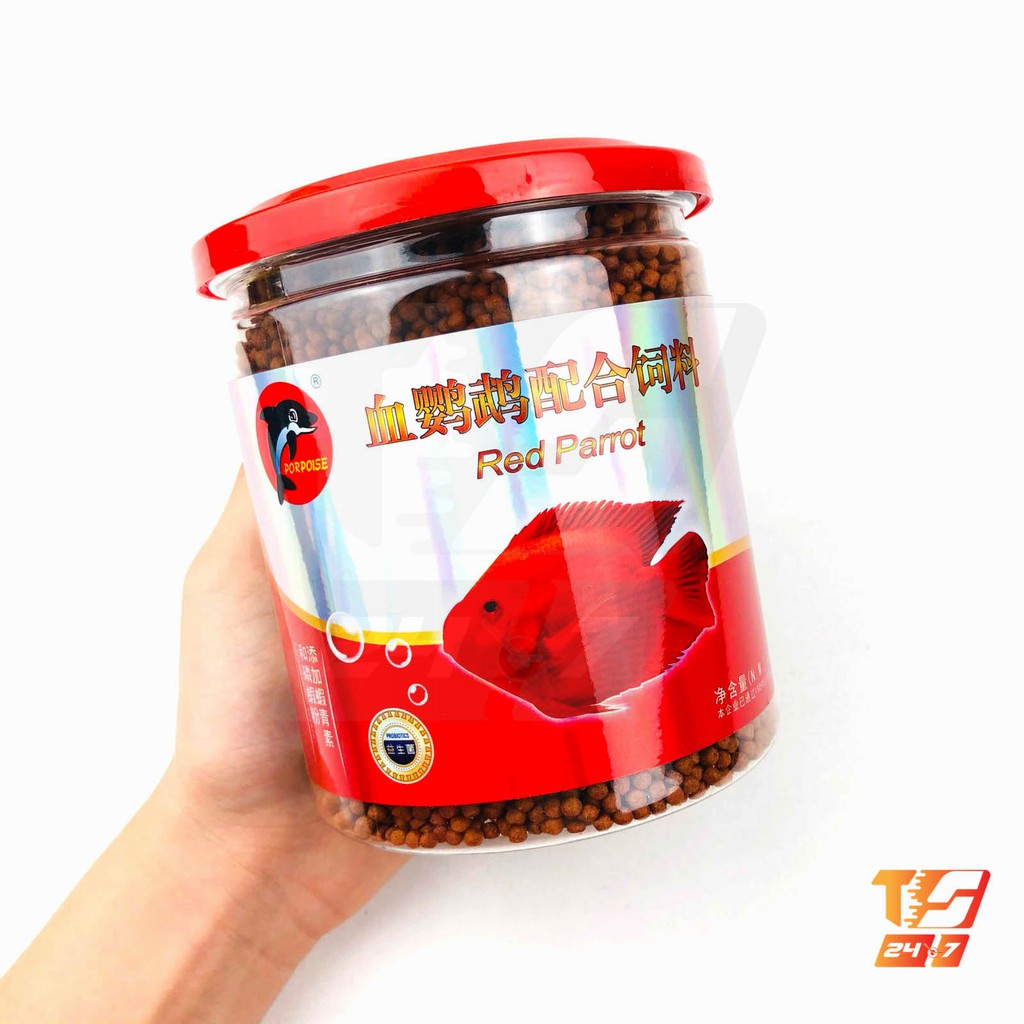 Thức Ăn Cá Hồng Két Porpoise 260g - Hỗ Trợ Cá Lên Màu Đẹp