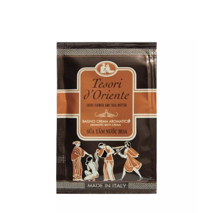 Gói Sữa Tắm Tesori D'Oriente Xích Nước Hoa Lưu Hương Ý Gói 7ml