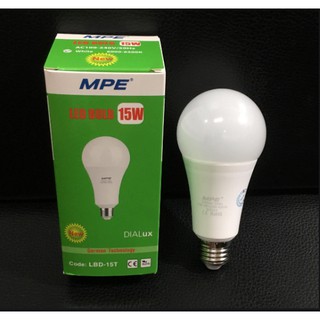 BÓNG ĐÈN LED BULB NẤM 9W - 15W MPE