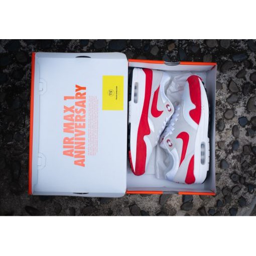 Giày N.iK.E Air Max 1 OG Anniversary Red 908375-100