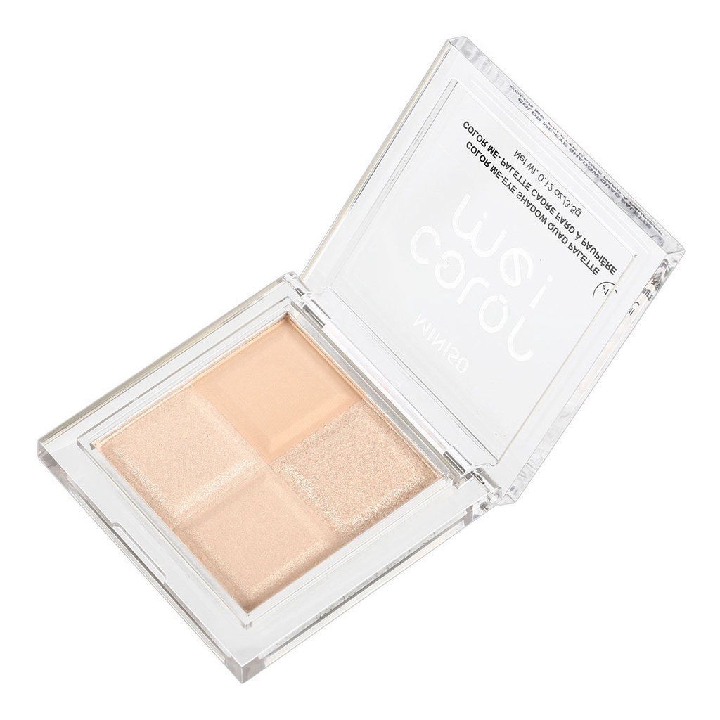 Phấn mắt Miniso Color Me-EYE SHADOW QUAD PALETTE 3.5g (Nhiều màu)