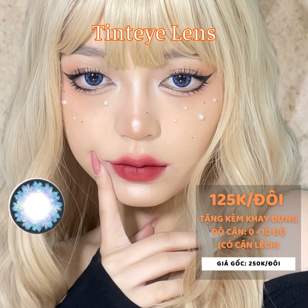 [OFF 50%: 125K/Đôi] 4 mẫu kính áp tròng TikTok Tinteye Lens 0 - 8 độ