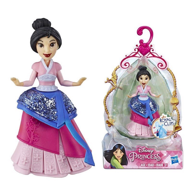 [Mã BMLTA50 giảm 10% đơn 99K] Đồ chơi Hasbro búp bê công chúa Mulan mini Disney Princess E4864