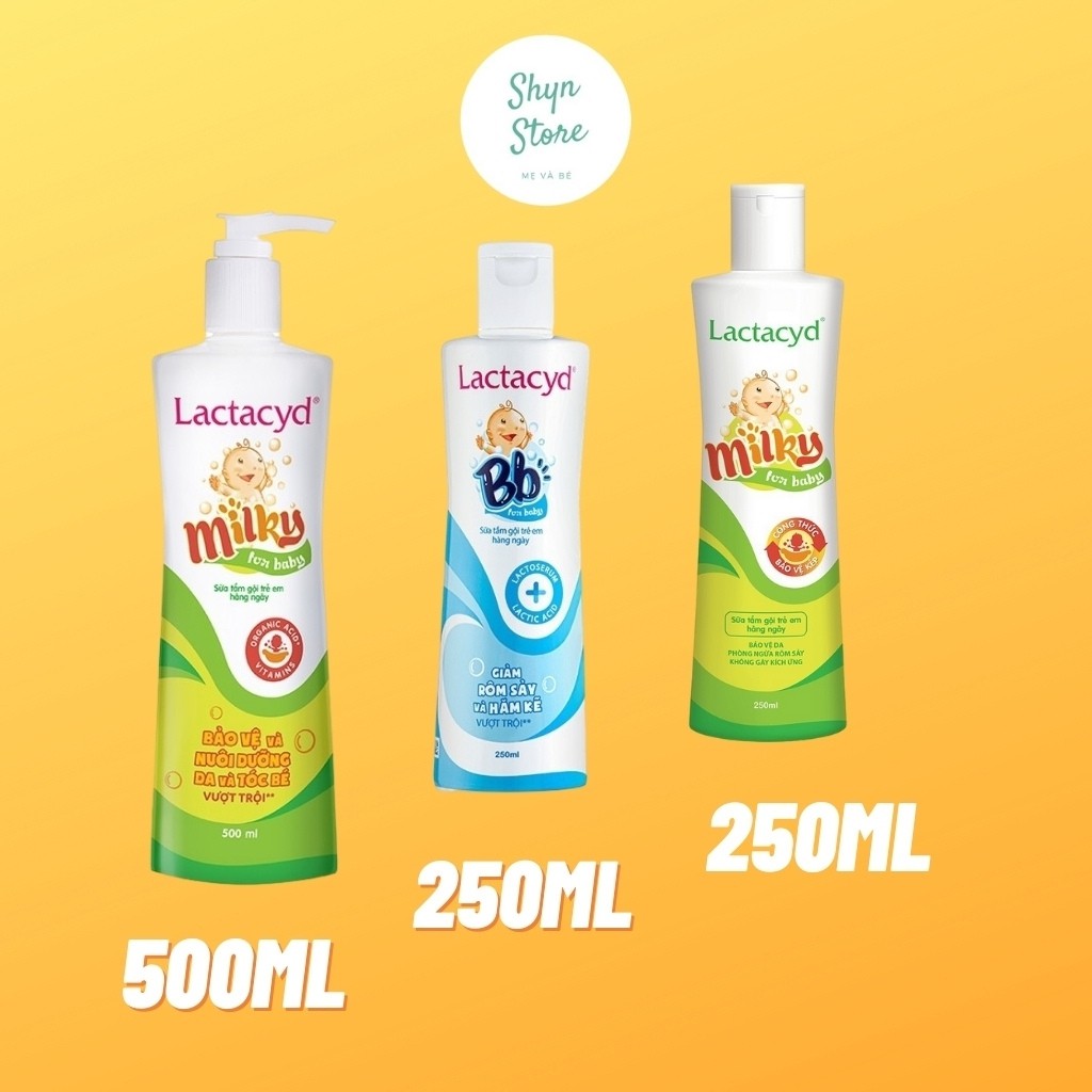 Sữa Tắm Lactacyd Milky 500ml chính hãng - Tắm gội toàn thân cho trẻ sơ sinh đến lớn | BigBuy360 - bigbuy360.vn