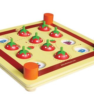 Đồ chơi gỗ Winwintoy - Tìm cặp trái dâu