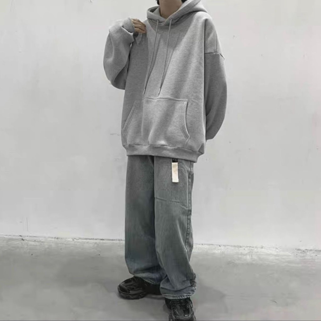 (HCM) ÁO NỈ HODDIES CỔ TRÙM SIÊU HOTTREND MÀU TRƠN DỄ PHỐI ĐỒ CHO CÁC BẠN TRẺ - THỜI TRANG GENZ KME FASHION