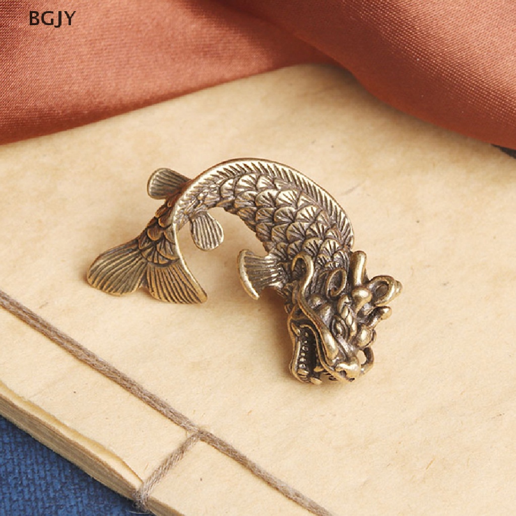 1 Móc Khóa Hình Con Rồng Bằng Đồng Thau Mới