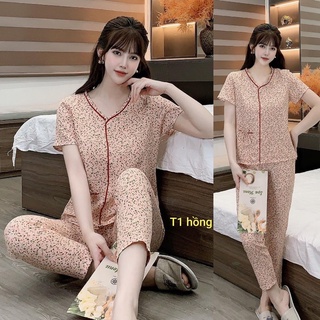 đồ bộ mặc nhà chất lụa hàn