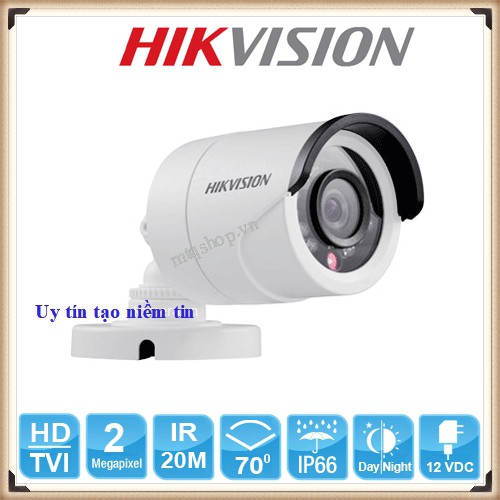 Camera giám sát HIKVISION DS-2CE16D0T chính hãng bảo hành 24 tháng | BigBuy360 - bigbuy360.vn
