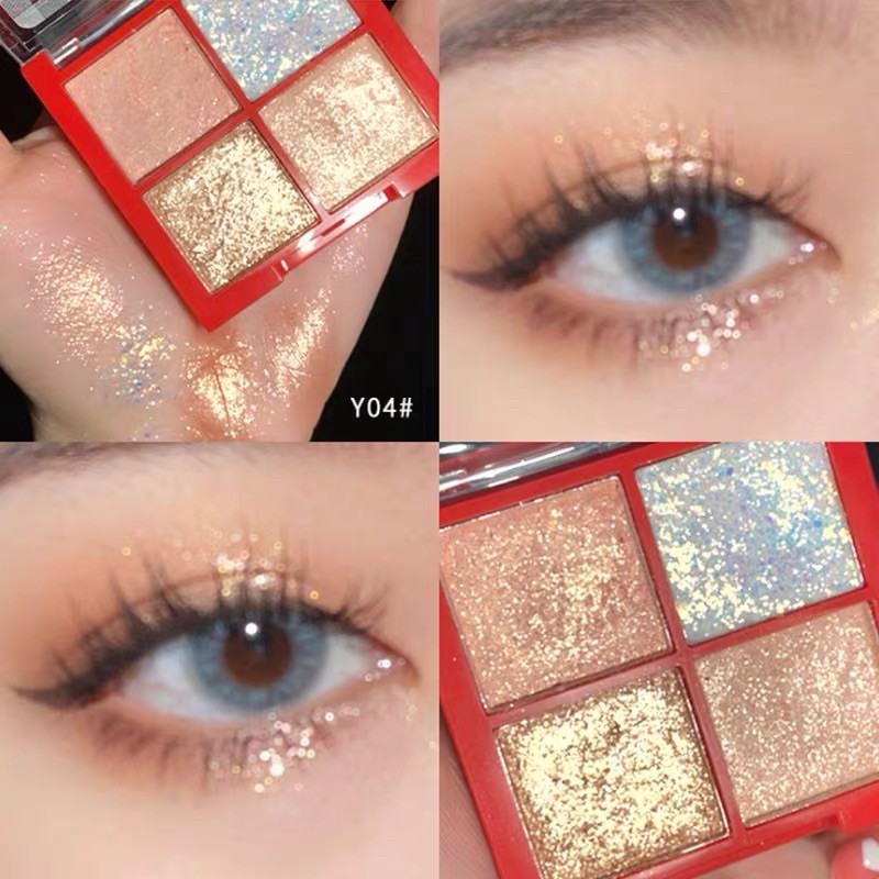 Phấn Mắt Nhũ Diamond Glint Nội Địa Trung Dupe Romand, 3CE - Eyeshadow Palette