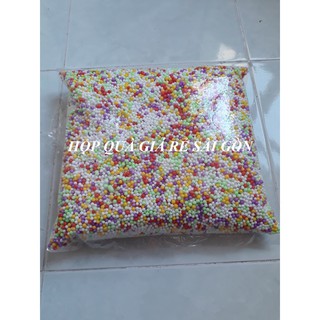 HẠT XỐP NHIỀU MÀU 100G