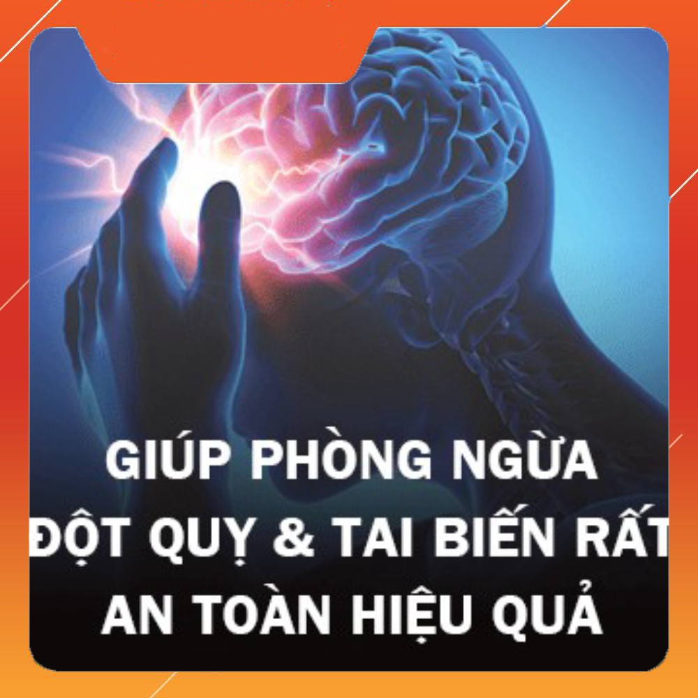 BỔ NÃO BRICINA – Địa Long bảo huyết hỗ trợ tan cục máu đông, hỗ trợ sau tai biến do tắc mạch máu VBN60